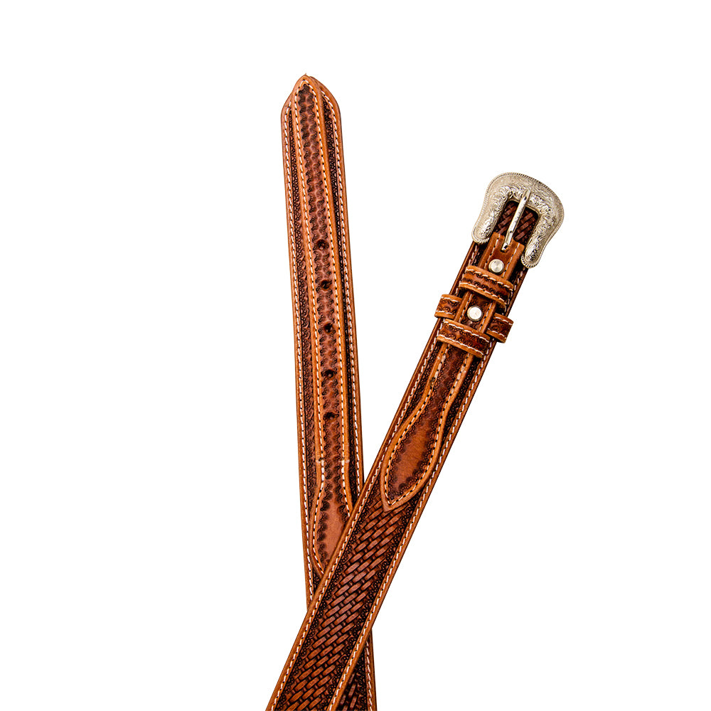 Vandal Hand-Tooled Leather Women's Belt