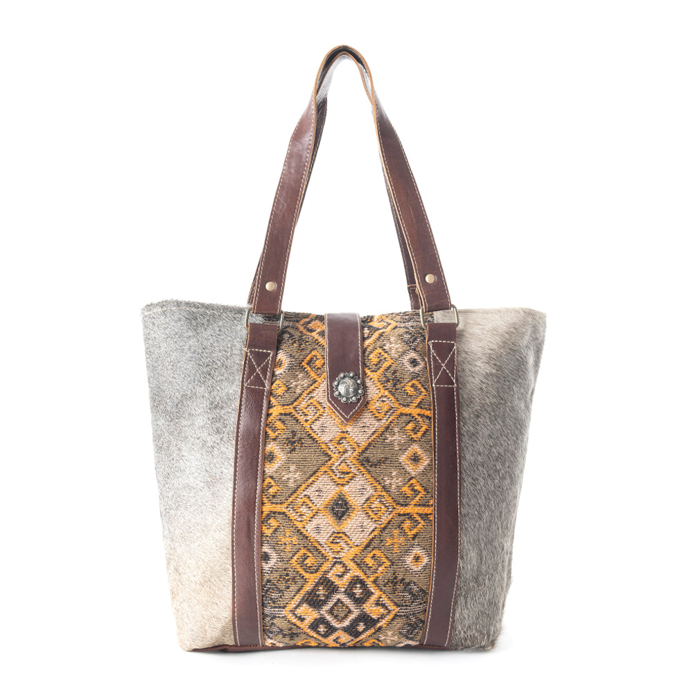 Regent Leather & Hairon Bag