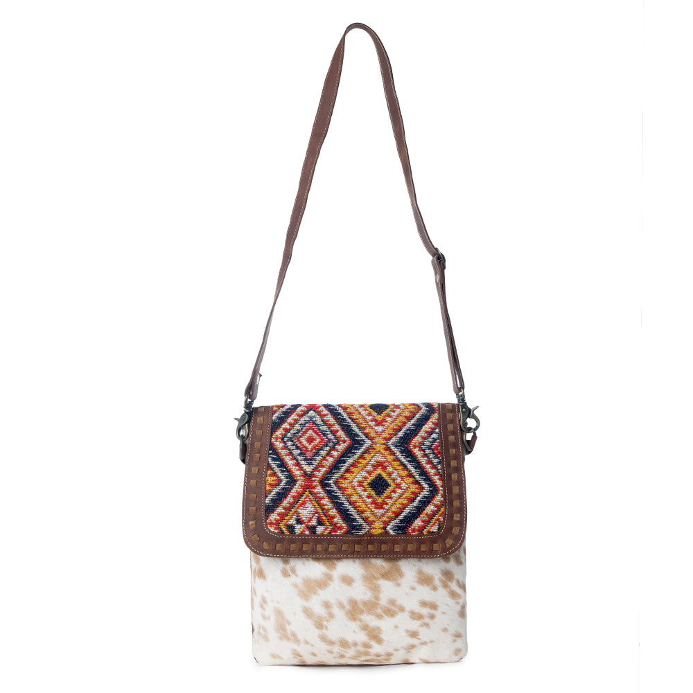Hazelnut Touch Canvas & Hairon Bag