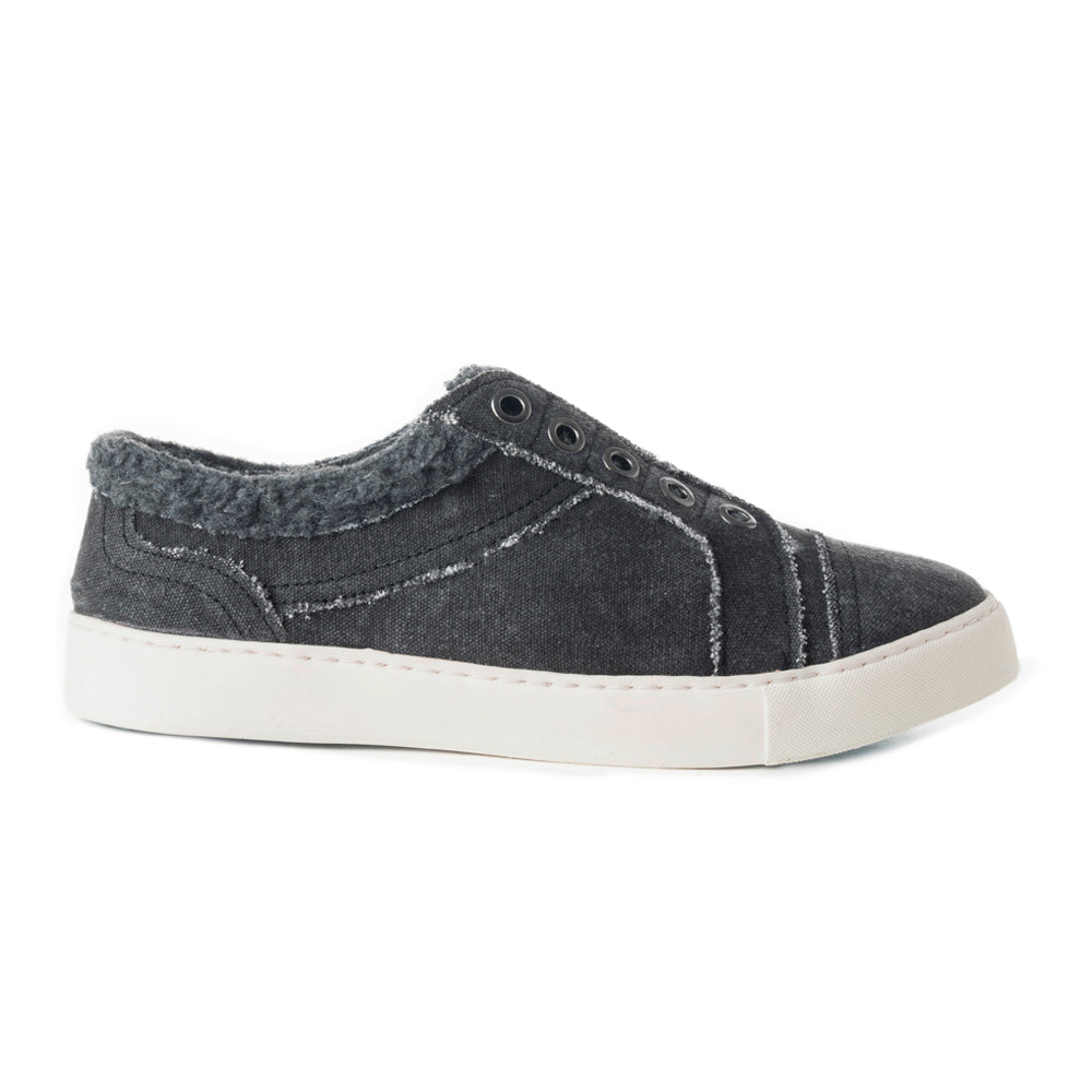 Old School Sneaker with Shearling Lining