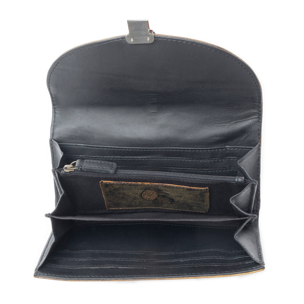 Charcoal Fiesta Wallet