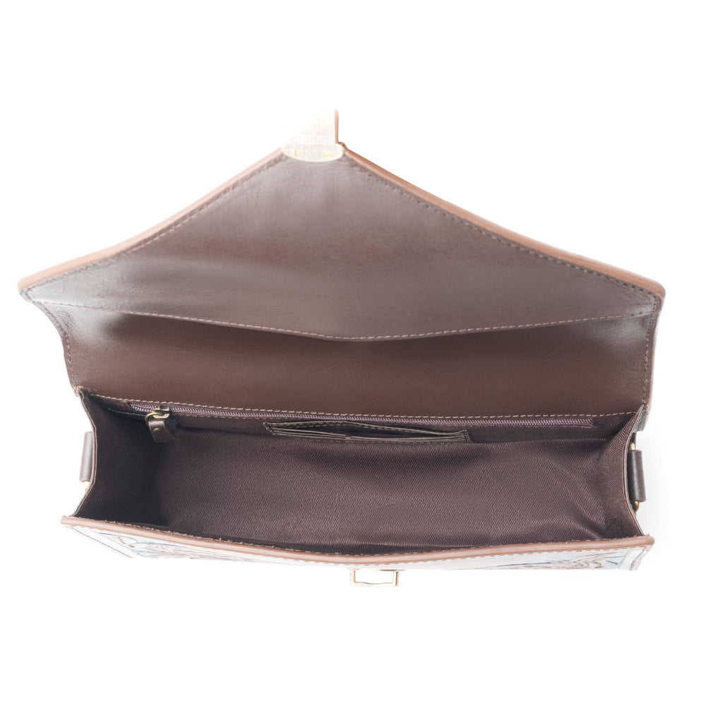 FANA HAND-TOOLED BAG