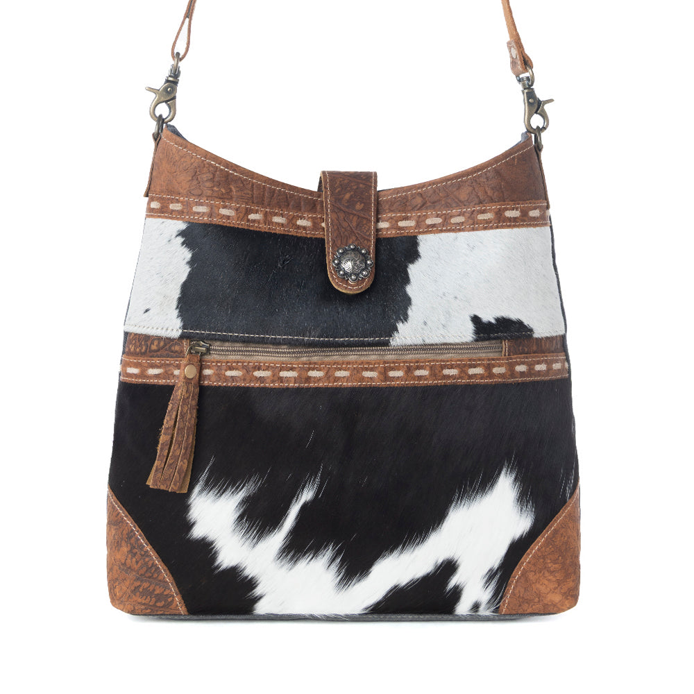 Roltod Canvas And Hairon Bag