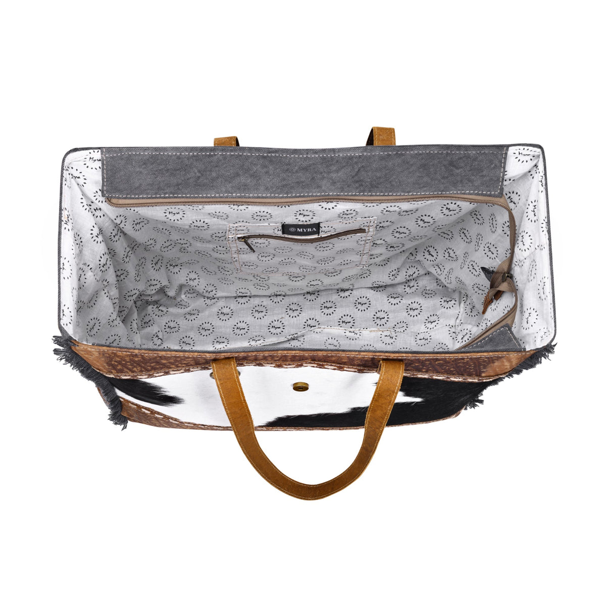 Asher Canvas And Hairon Bag