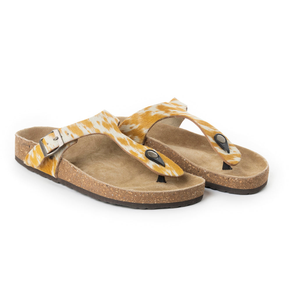 Charter Western Hand-Tooled Sandals