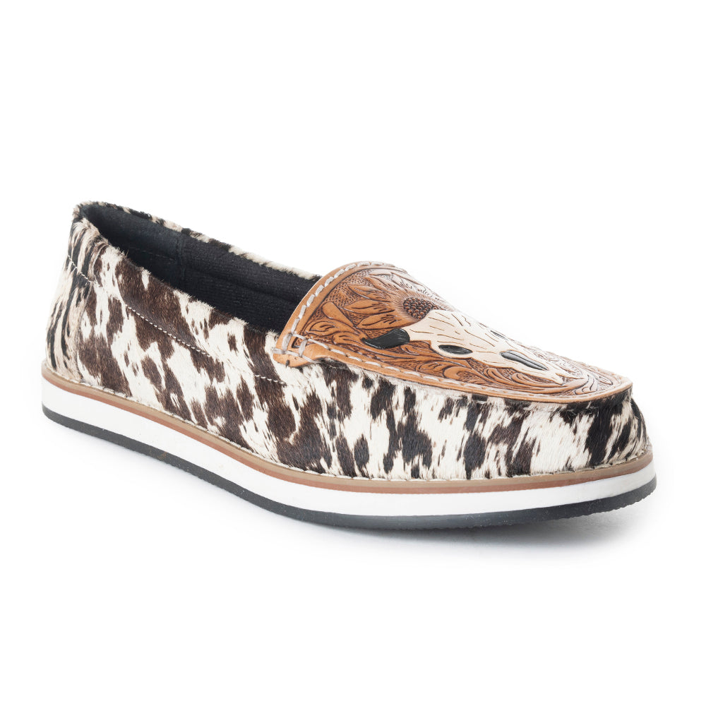 Neutraun Western Hand-Tooled Sneakers