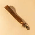 Classic Country Hand-Tooled Key Fob