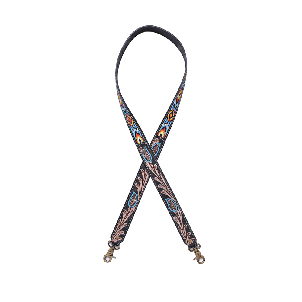 Blazing Sun Hand-Tooled Strap