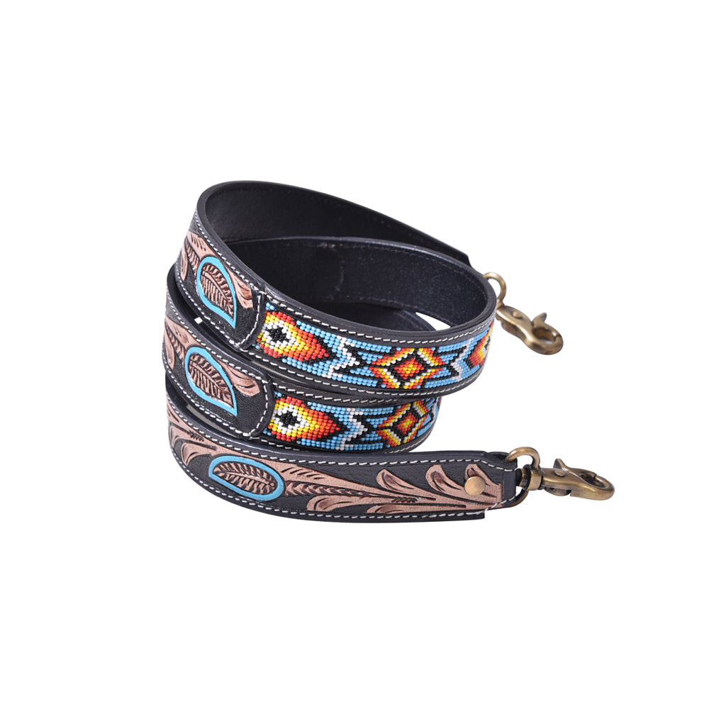 Blazing Sun Hand-Tooled Strap