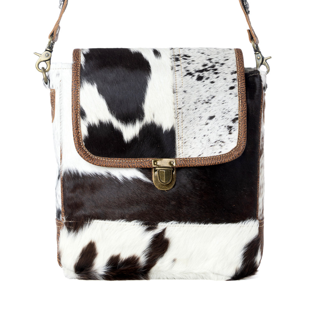 Adobe Sands Leather Hairon Bag