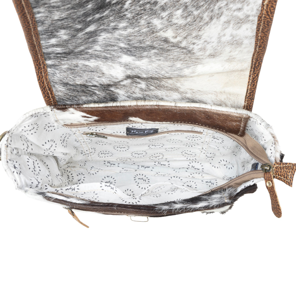 Adobe Sands Leather Hairon Bag