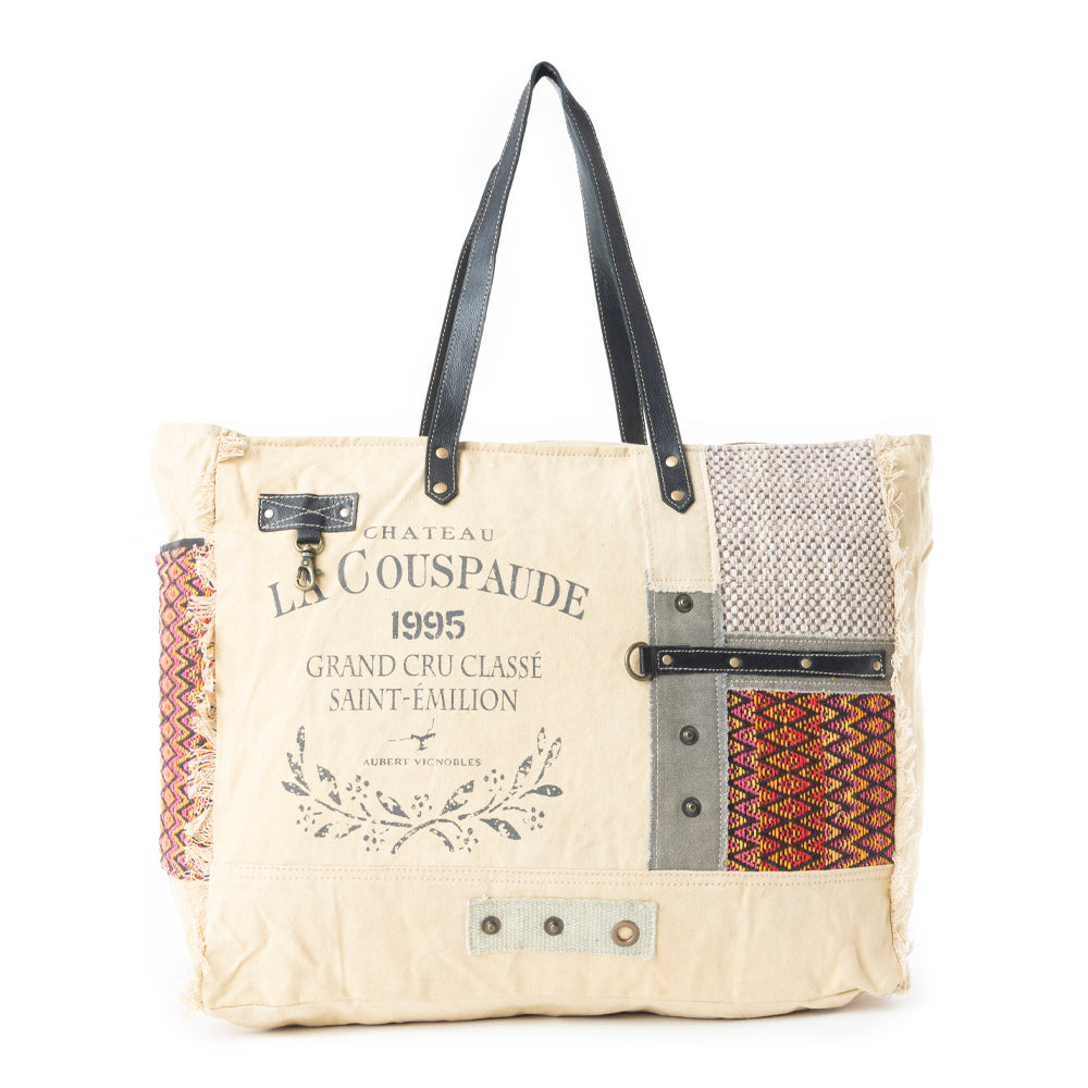 Sundown River Vintage Weekender Bag