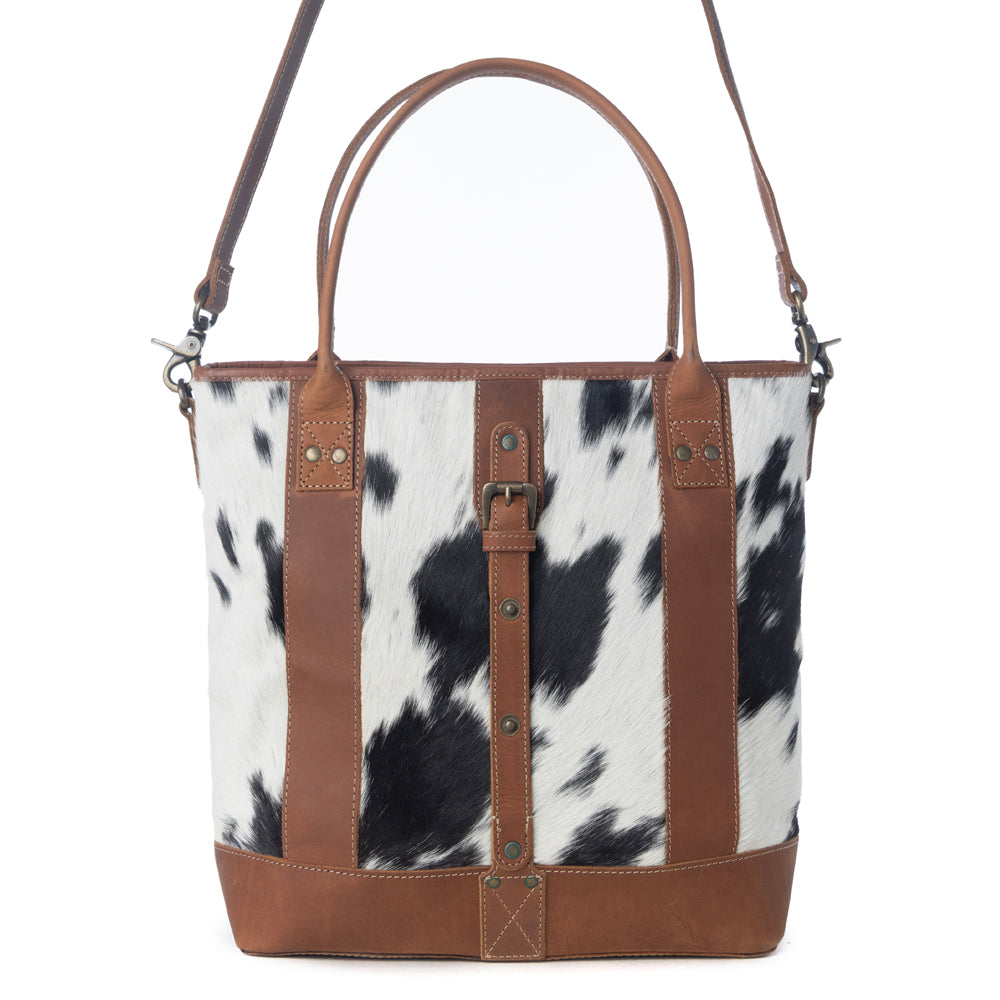 Clayburn Canvas Hairon Bag