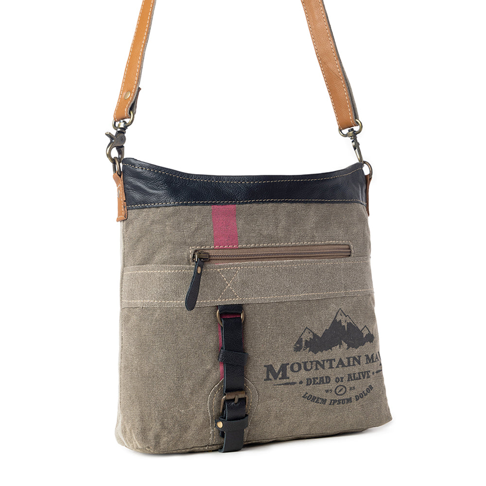 Mountain Man Rustic Shoulder Bag