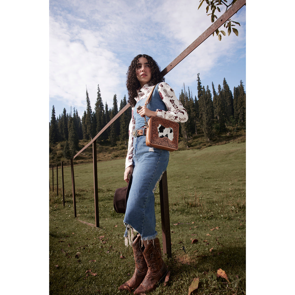 Dakota Highlands Hand-tooled Bag