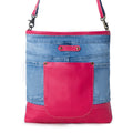 Charley Denim Shoulder Bag