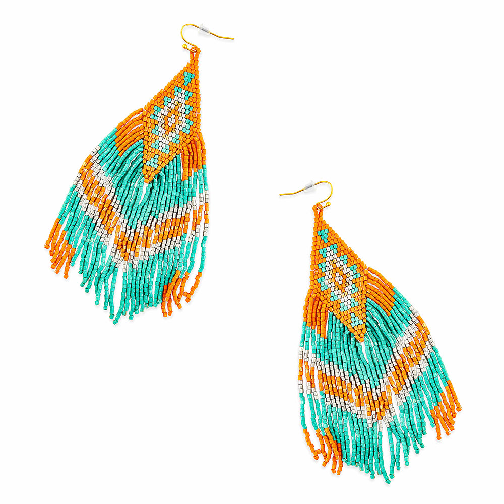 Sunset Mesa Beaded Earrings