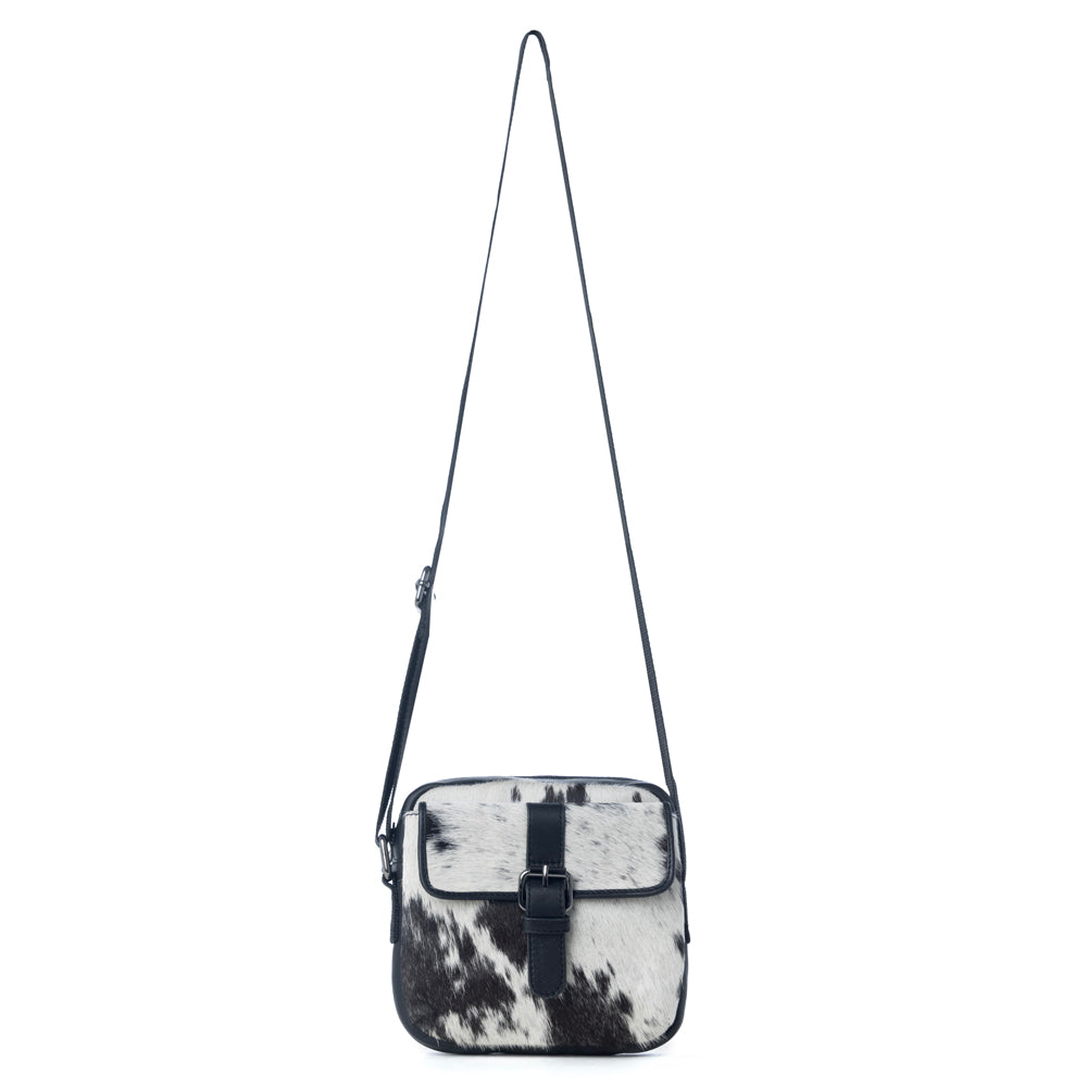 Carlisle Bluff Leather & Hairon Bag