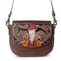 Winds of the Rose Hand-Tooled Lether Bag