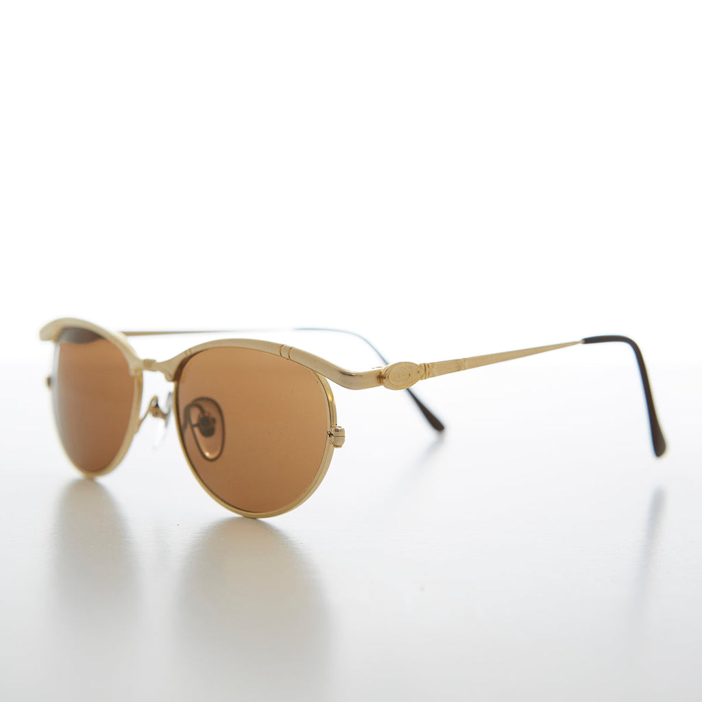Delicate Metal Frame Vintage Sunglass - Samson