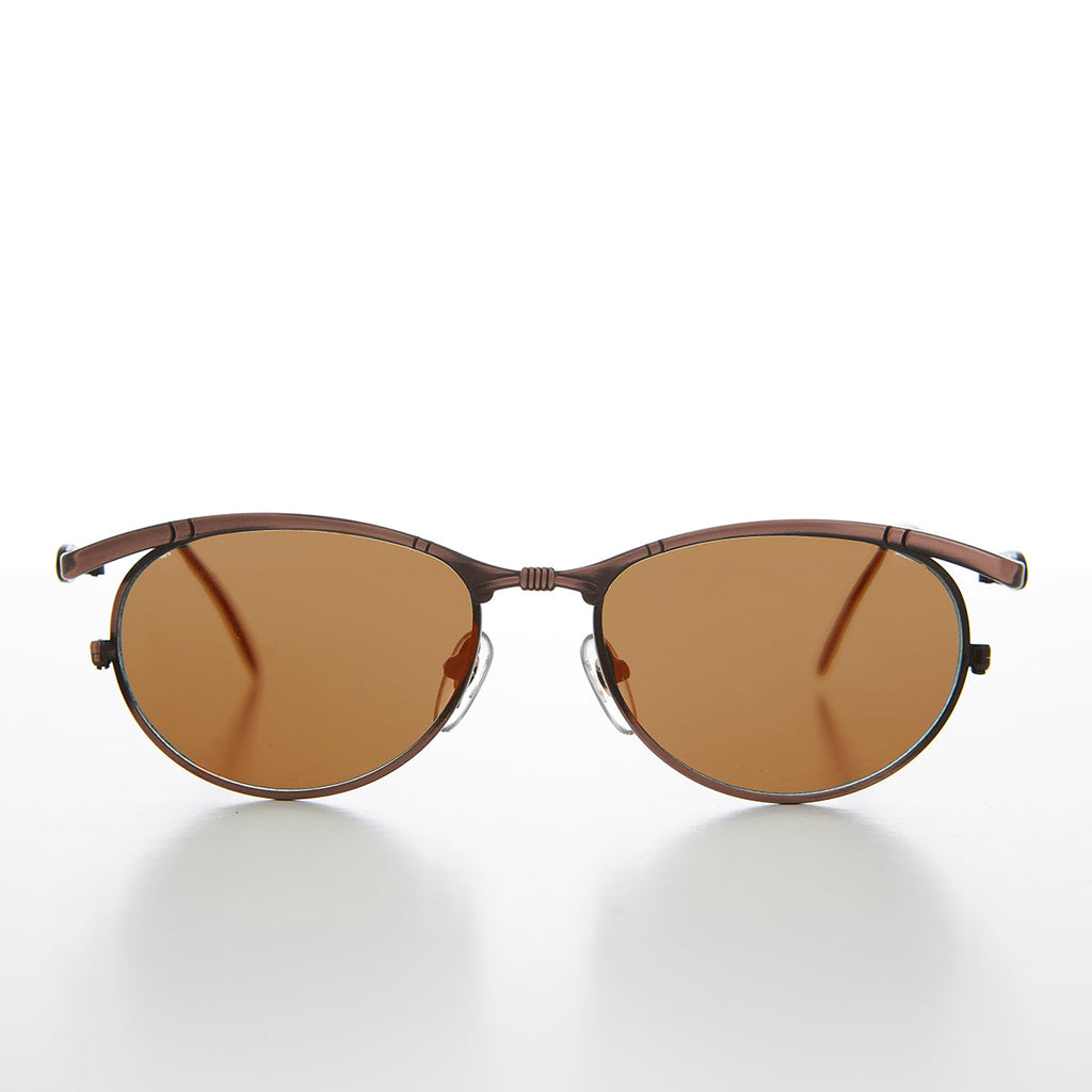 Delicate Metal Frame Vintage Sunglass - Samson