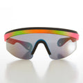 Junior 80s Wrap Around Colorful Sunglass - Scout
