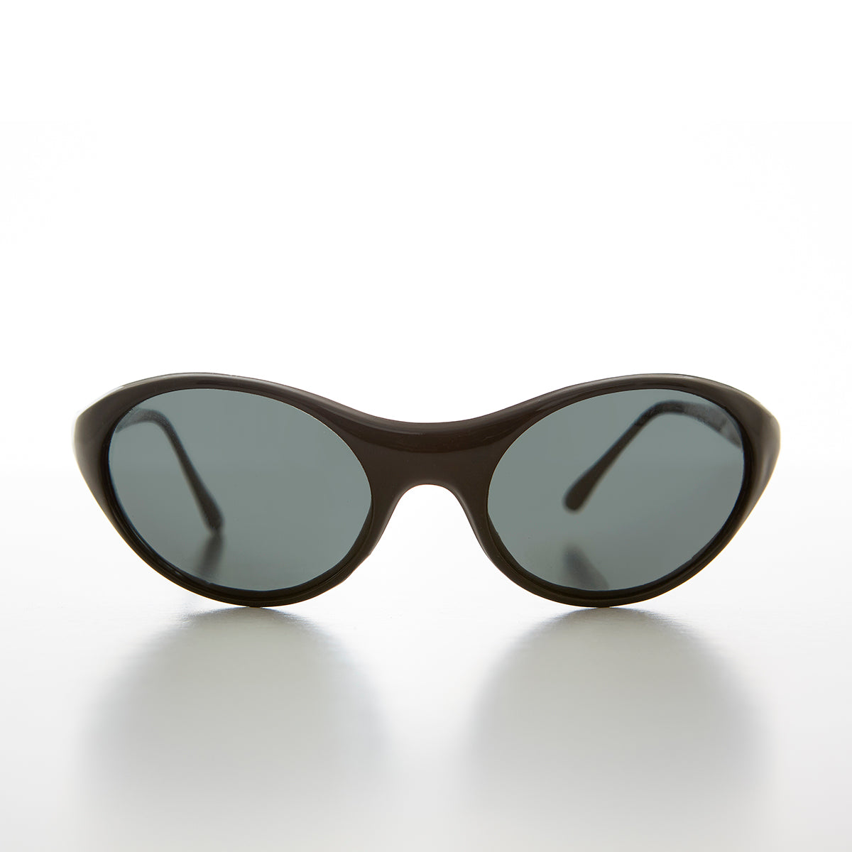 Bug Eye Goggle Wrap Vintage Sunglass - Skip