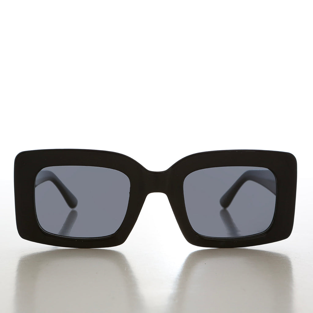 Square Rectangular Block Sunglasses - Skylar