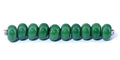 SP036 - Ten Christmas Green Spacer Beads