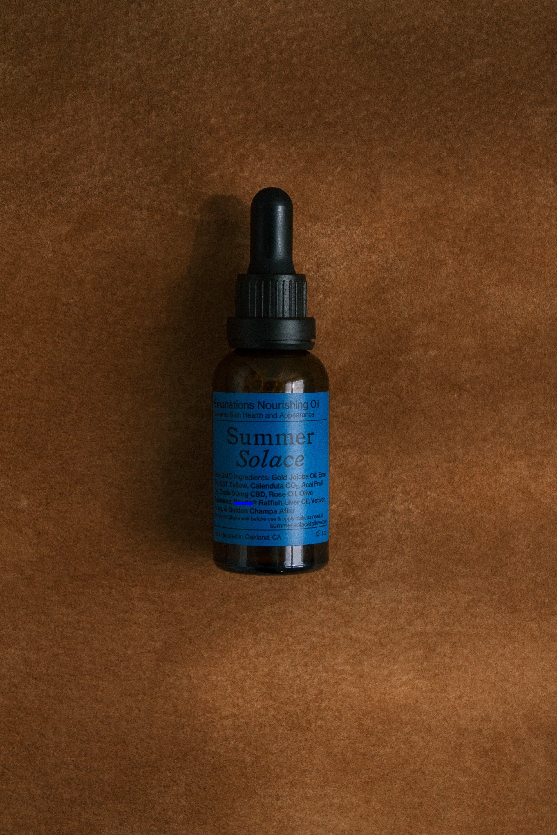Emanations Profound Face Oil – Deeply Nourishing Tallow, Emu Oil, Champa, Tuberose & White Ginger Lily