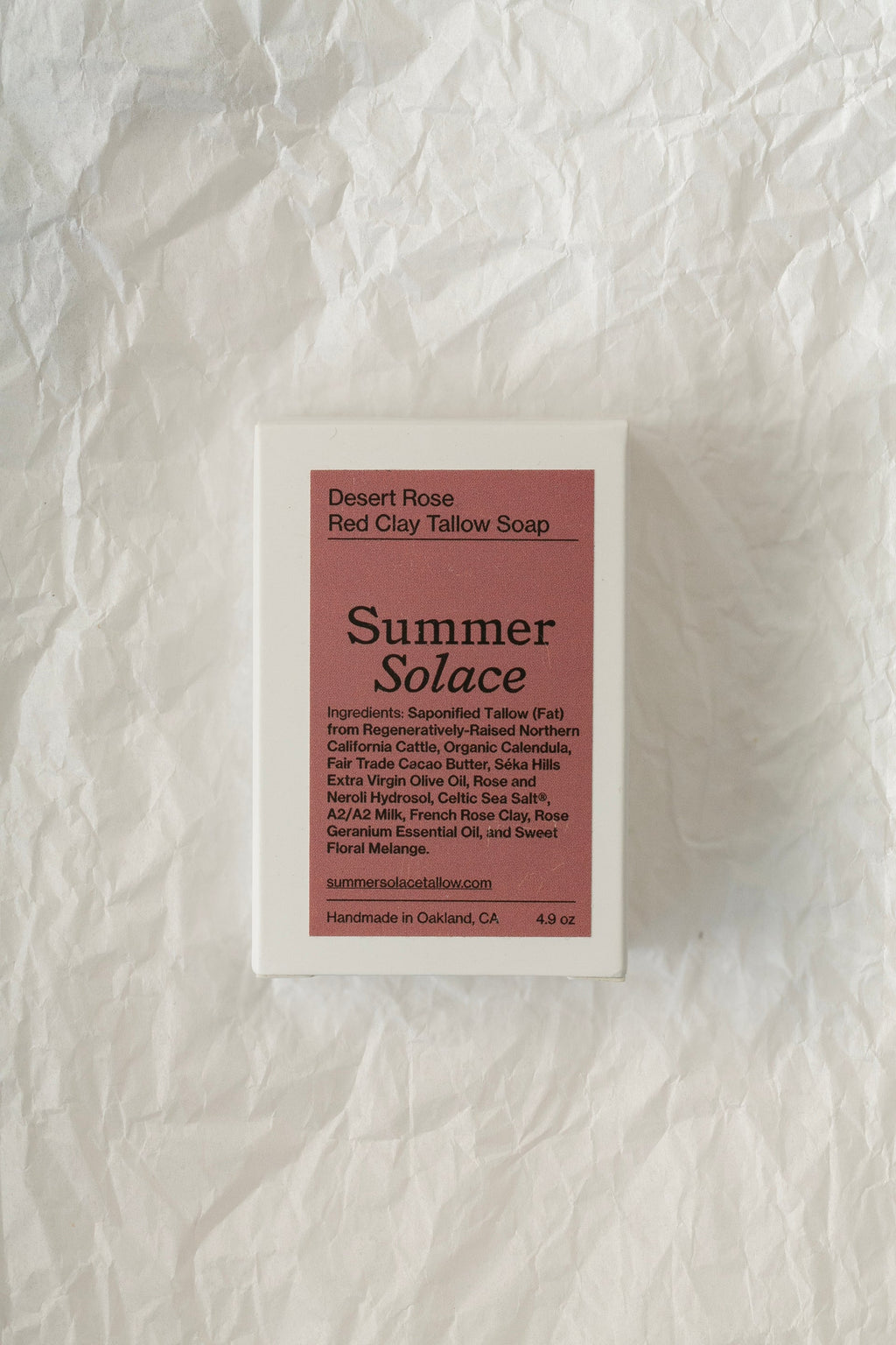 Desert Rose – Red Clay Bar Soap | Floral & Cacao Butter Infused