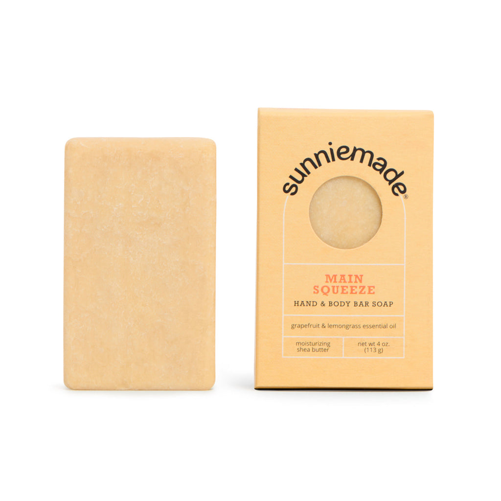 Main Squeeze Moisturizing Hand & Body Bar Soap