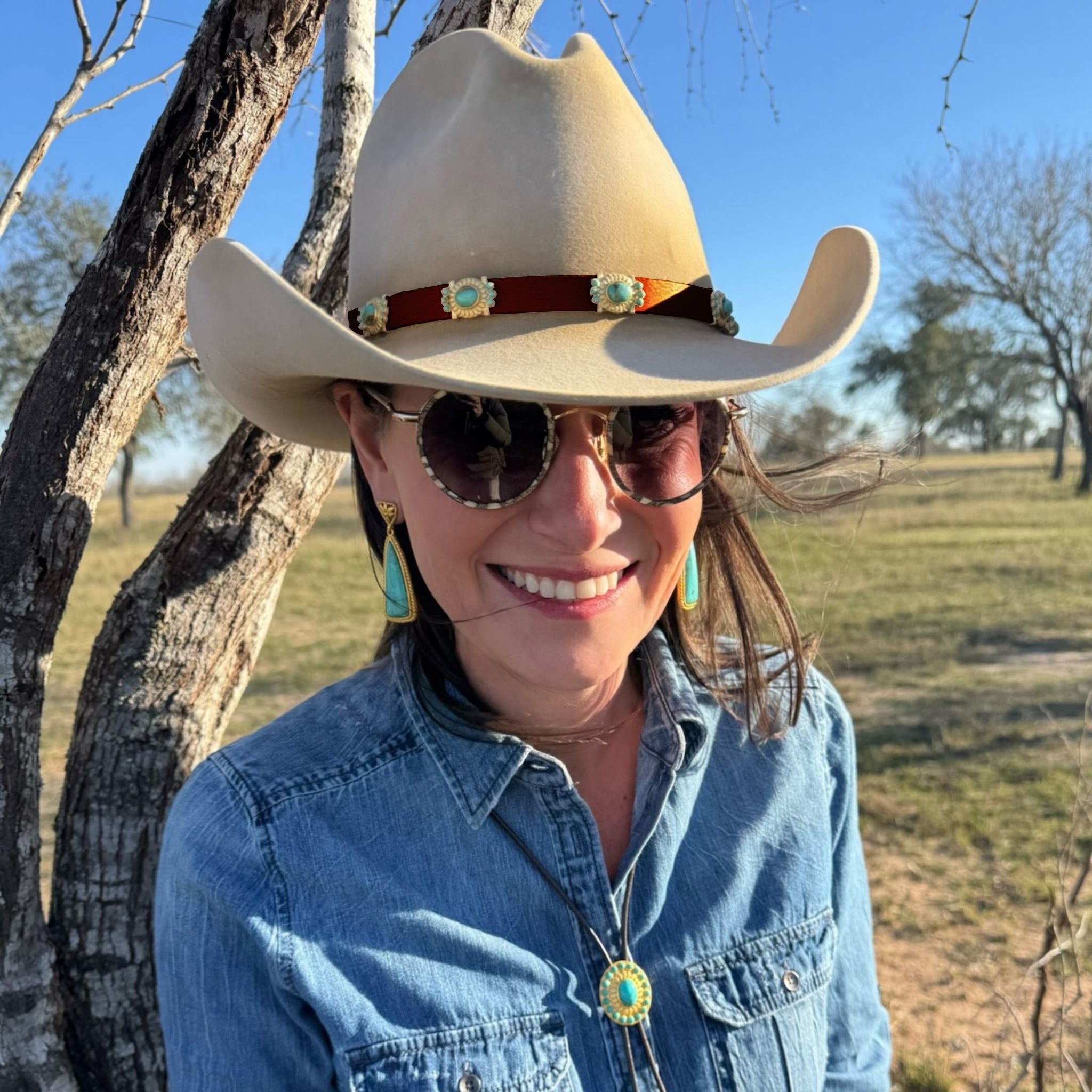Sagebrush Turquoise Hat Band