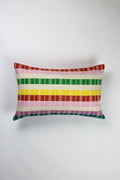 Santiago Rainbow Grid Pillow