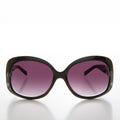 Boho Chic Sunglass with Flower Accent - Mimi