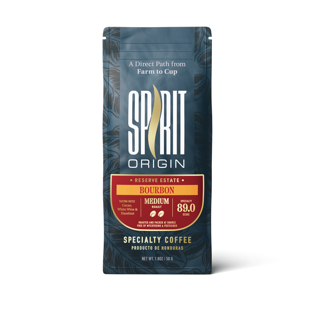 Honduras Montecillos Bourbon Natural 1.8oz (50g) Sample bag
