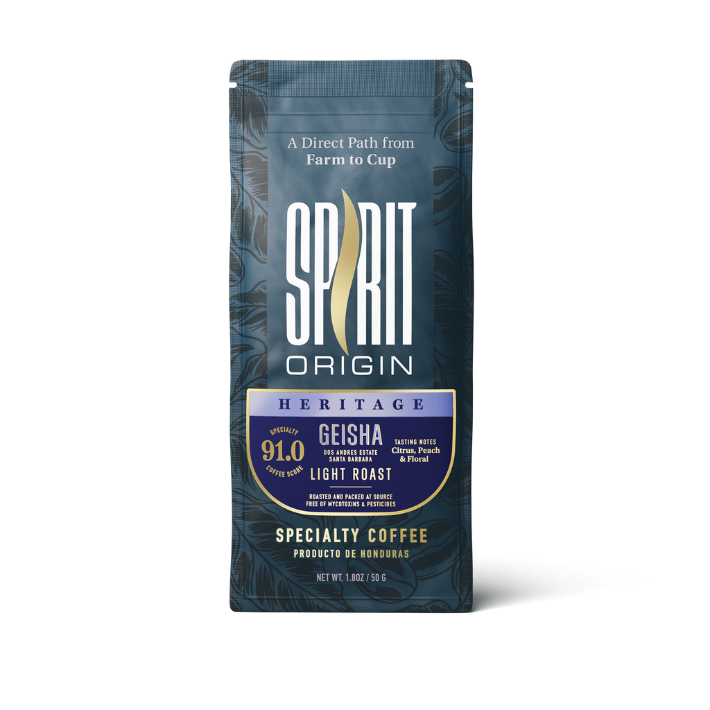 Honduras Dos Andres Gesha Washed 1.8oz (50g) Sample bag