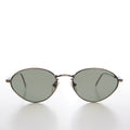 Simple Oval Minimal Vintage Sunglasses - Torres