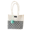 Tin Marin White Woven Tote