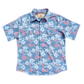 Tahitian Pareu Red White And Blue