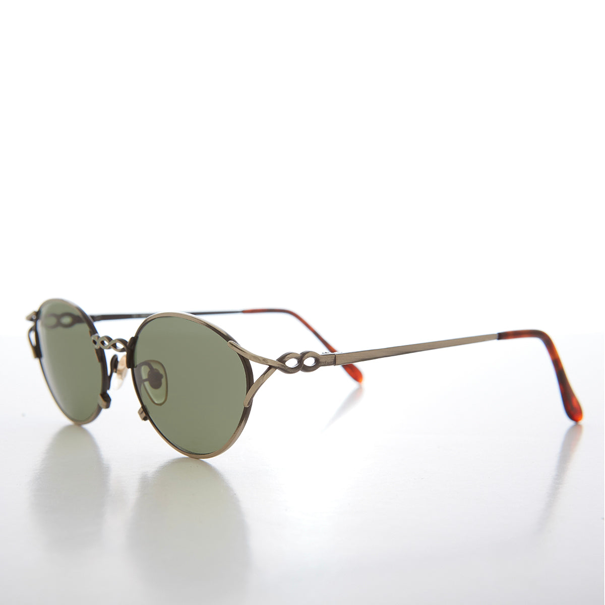 Oval Cat Eye 90s Vintage Sunglasses - Vista