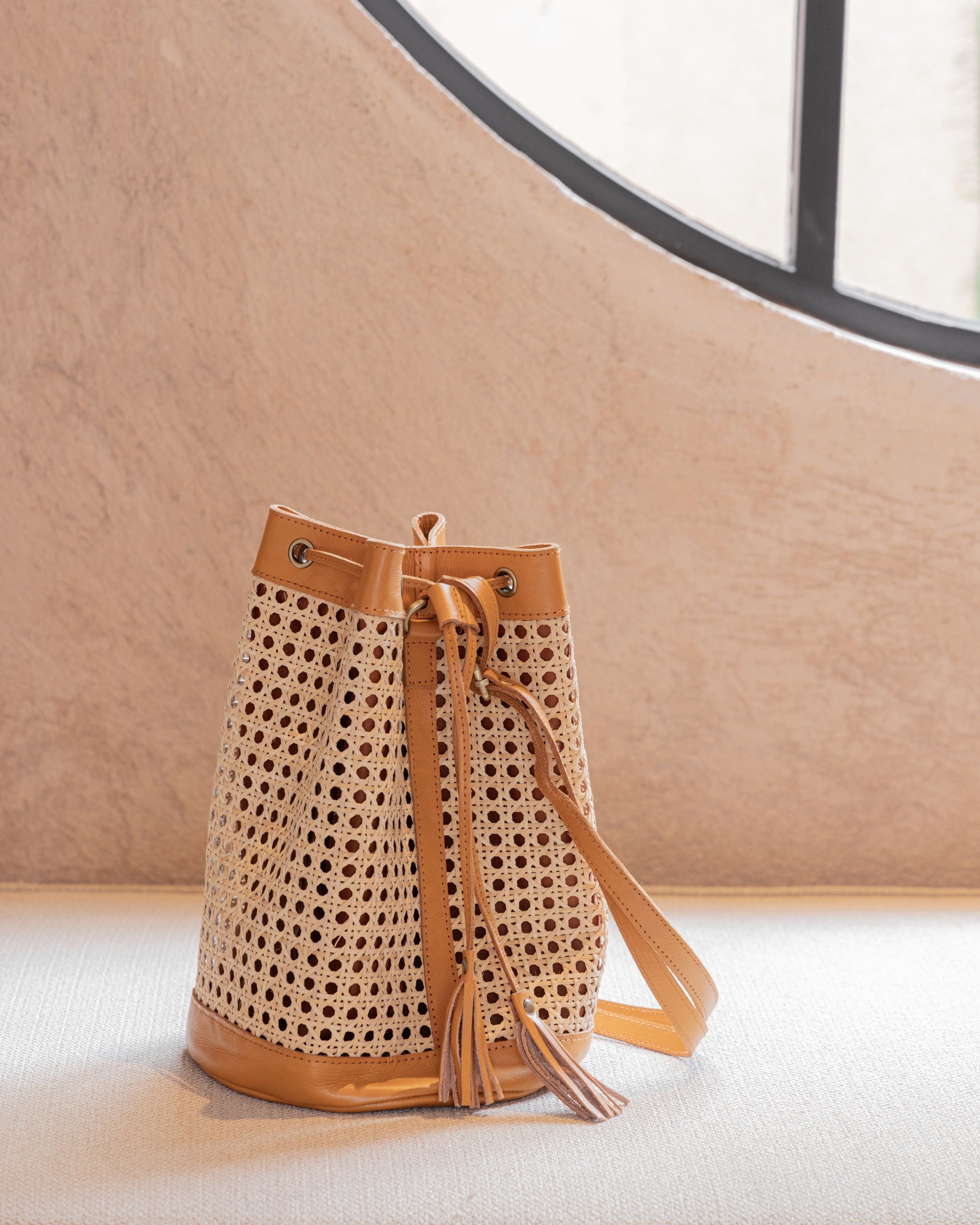 Raja Leather Backpack