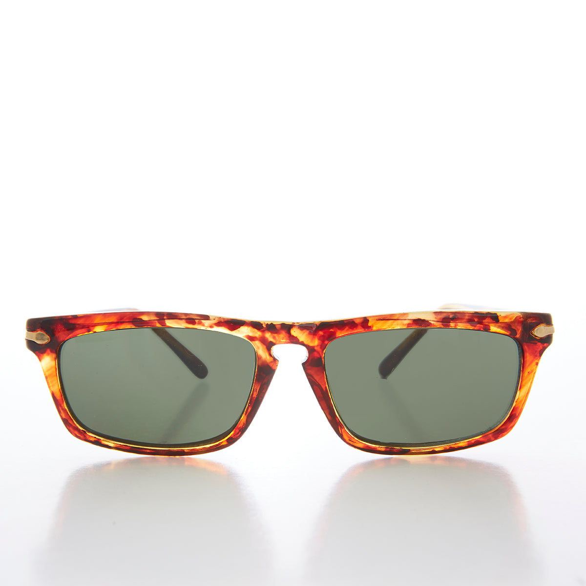 Slim Rectangular Beatnik Vintage Sunglass - Wilde