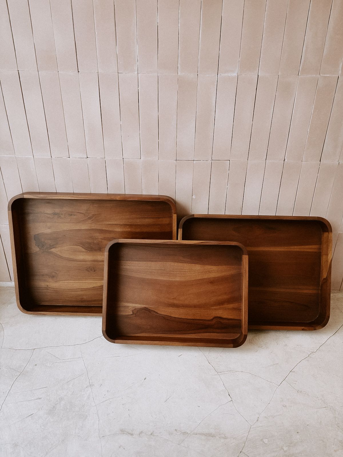 Teak Serving Trays