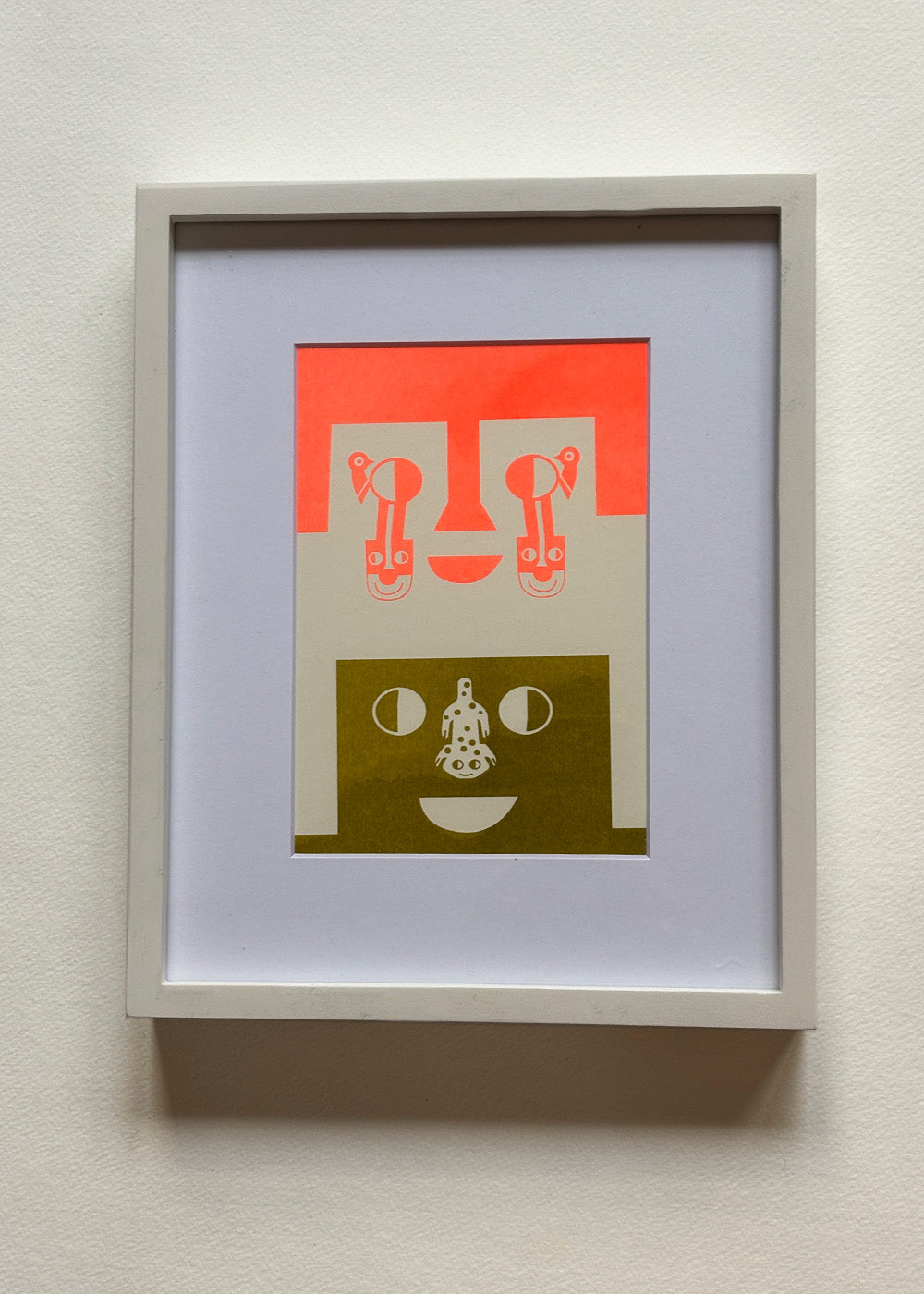 Risograph Print 5" x 7" - "You and I"