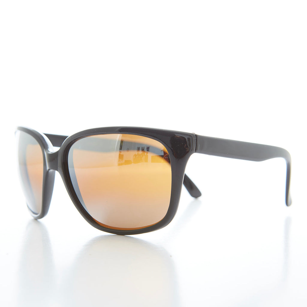 80s Classic Curved Square Sunglasses - Zucker