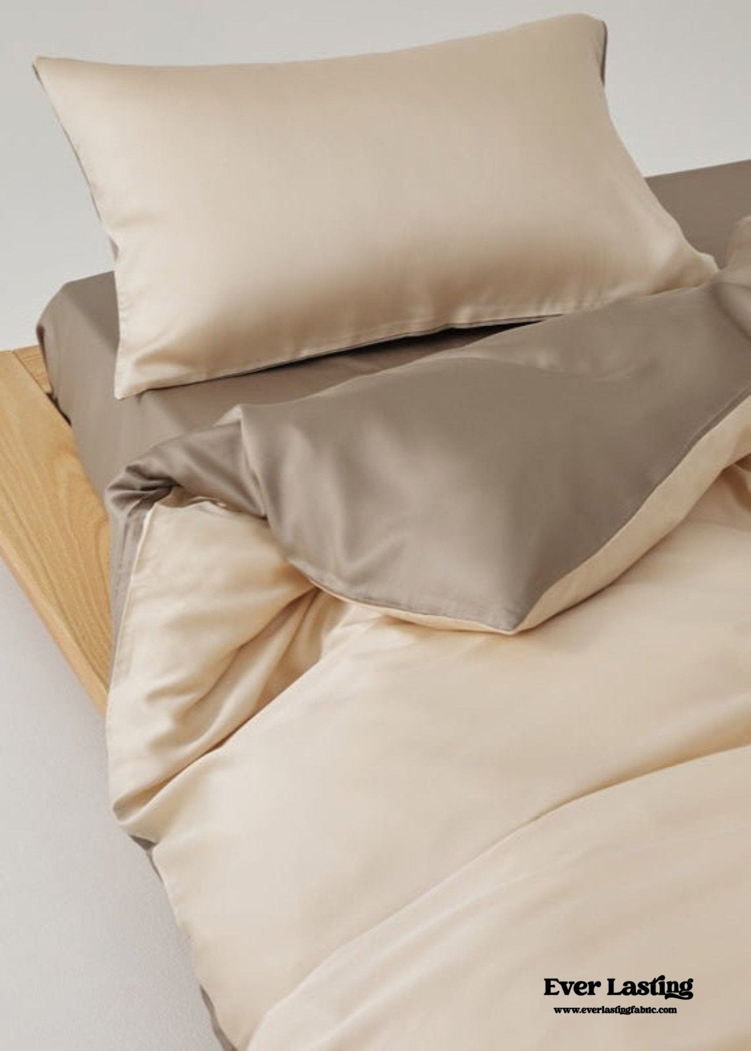 Adeline Pastel Silky Cooling TENCEL™ Bedding Set / Blue