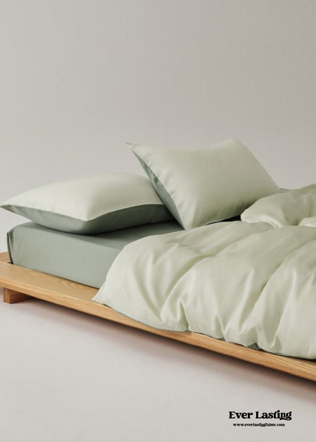 Adeline Pastel Silky Cooling TENCEL™ Bedding Set / Blue