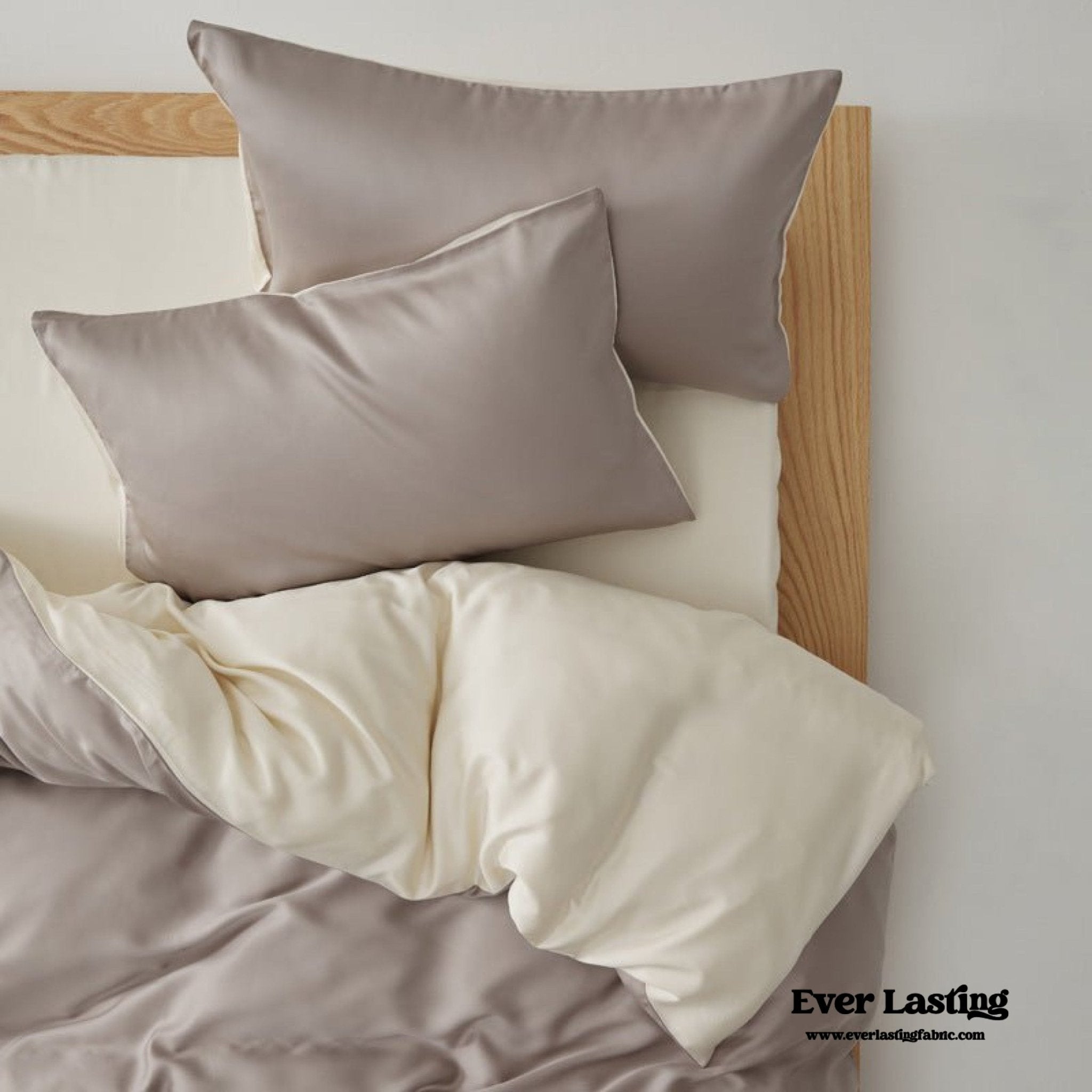 Adeline Pastel Silky Cooling TENCEL™ Bedding Set / Blue