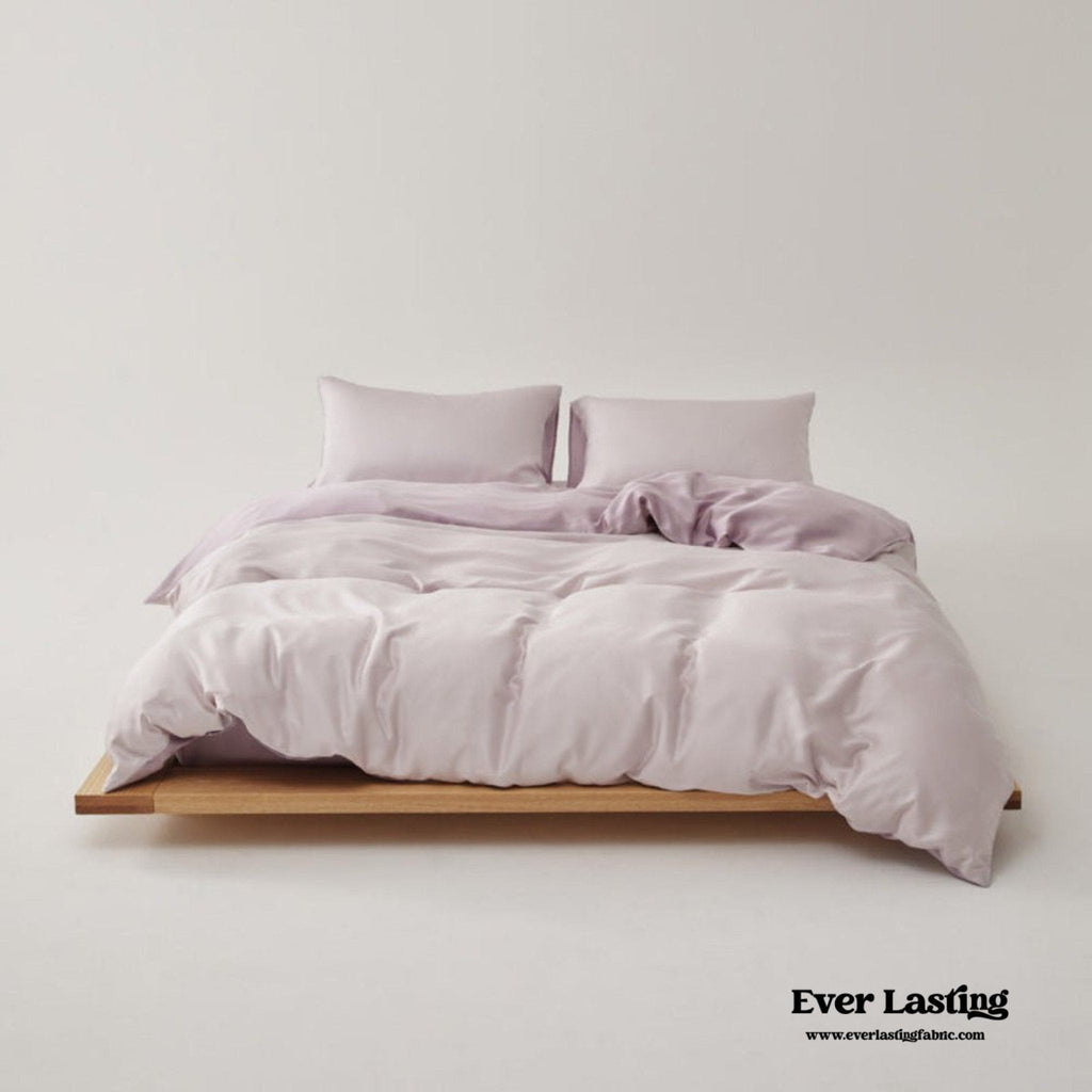 Adeline Pastel Silky Cooling TENCEL™ Bedding Set / Blue